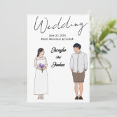 Uitnodigingen (Staand voorkant)