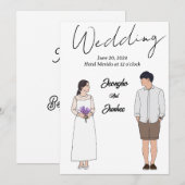 Uitnodigingen (Voorkant / Achterkant)