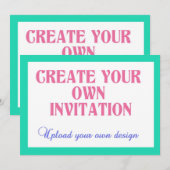 Uitnodigingen (Voorkant / Achterkant)