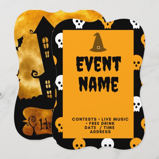 uitnodigingen (Voorkant / Achterkant)