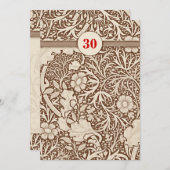 Uitnodigingen 30-jarig jubileum (Voorkant / Achterkant)