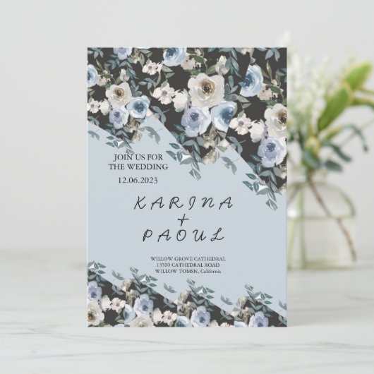 Uitnodigingen & Aankondigingen (Staand voorkant)