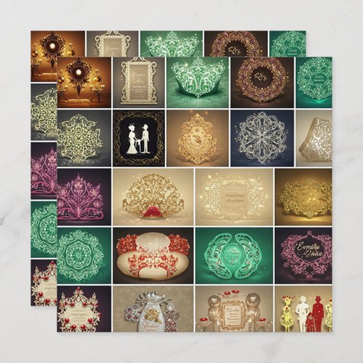 Uitnodigingen & Aankondigingen (Voorkant / Achterkant)