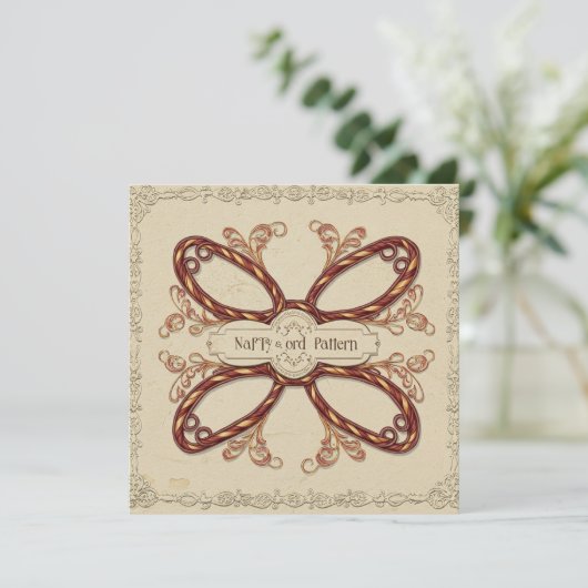 Uitnodigingen & Aankondigingen (Staand voorkant)