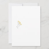 Uitnodigingen & Aankondigingen :  Champagneglazen (Voorkant)