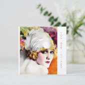 Uitnodigingen, anna nilsson over de goudvoorraad v kaart (Staand voorkant)