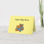 Uitnodigingen: Baby shower (Voorkant)