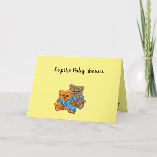 Uitnodigingen: Baby shower (Voorkant)