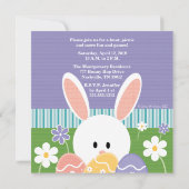 Uitnodigingen bij paaseiertante (Achterkant)