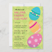 Uitnodigingen bij paaseihunt (Voorkant)