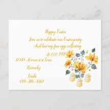 Uitnodigingen briefkaarten