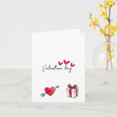 Uitnodigingen & Briefpapier > Valentijnsdagkaarten (Gele Bloem)