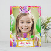 Uitnodigingen & briefpapier > Verjaardagskoord (Staand voorkant)