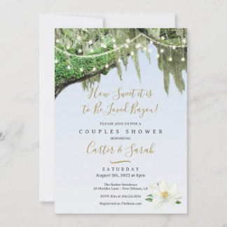 Uitnodigingen Bruidsbad & Trouwfeest, Koppel Bruil