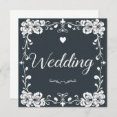 UITNODIGINGEN BRUILOFT (Voorkant / Achterkant)