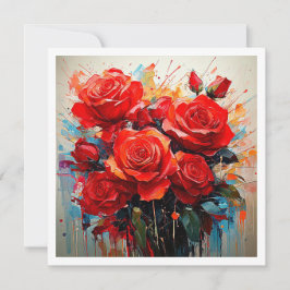 Uitnodigingen - De Rode Rozen Kunstwerk