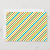 Uitnodigingen Dinosaur Birthday Party (Achterkant)