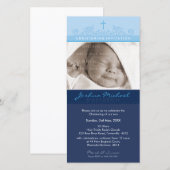 UITNODIGINGEN DOOPFOTO'S :: elegant 6 (Voorkant / Achterkant)