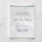 Uitnodigingen einbal Moonlight Mystery Einbal Uitn (Achterkant)