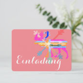 Uitnodigingen eland (Staand voorkant)