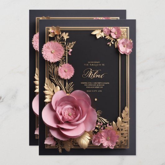 Uitnodigingen en aankondigingen (Voorkant / Achterkant)