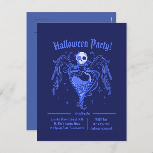 Uitnodigingen en aankondigingen (Voorkant / Achterkant)