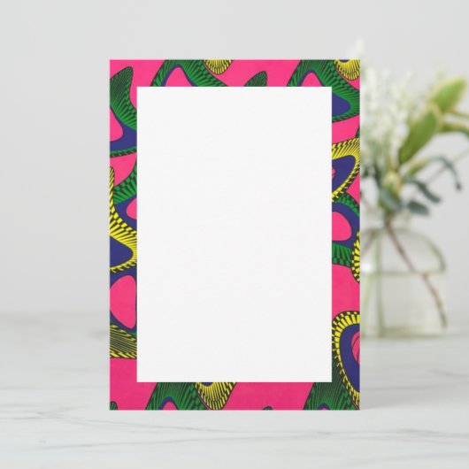 Uitnodigingen en aankondigingen voor Afrikaanse af (Staand voorkant)