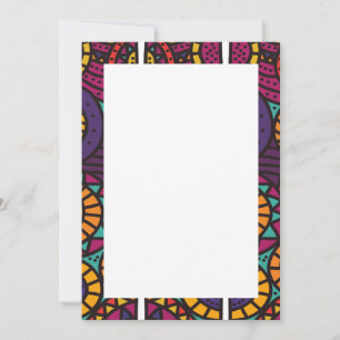 Uitnodigingen en aankondigingen voor Afrikaanse af