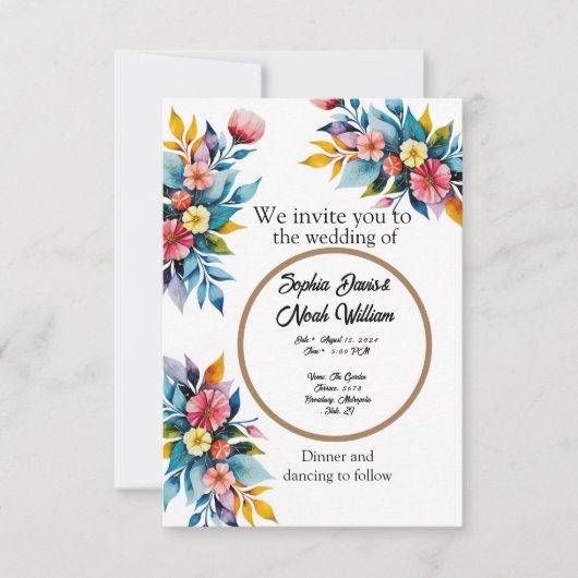 Uitnodigingen en briefpapier (Voorkant)