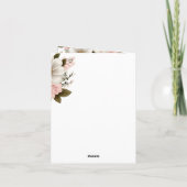 Uitnodigingen en briefpapier (Achterkant)