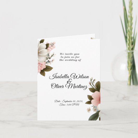 Uitnodigingen en briefpapier (Voorkant)