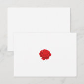 Uitnodigingen en uitnodigingskaarten Antwoordkaart (Voorkant / Achterkant)