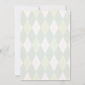 Uitnodigingen Golf Birthday Party (Achterkant)