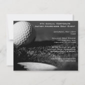 Uitnodigingen Golf Event Party (Voorkant)