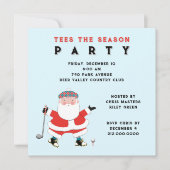 Uitnodigingen Golf Party (Voorkant)