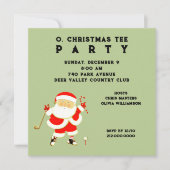 Uitnodigingen Golf Party (Voorkant)