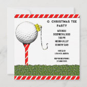 Uitnodigingen Golf Party (Voorkant)