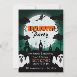 Uitnodigingen Halloween voor je vrienden en famili