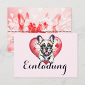 Uitnodigingen Hond (Voorkant / Achterkant)