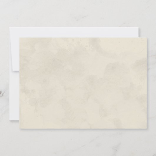 Uitnodigingen in de Bridal van de Cactus van het l (Achterkant)