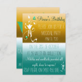 Uitnodigingen in de woestijn (Voorkant / Achterkant)