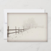 Uitnodigingen in het kader van het Rustic Country  (Achterkant)