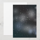 Uitnodigingen in het nachtluchtruim (Voorkant / Achterkant)