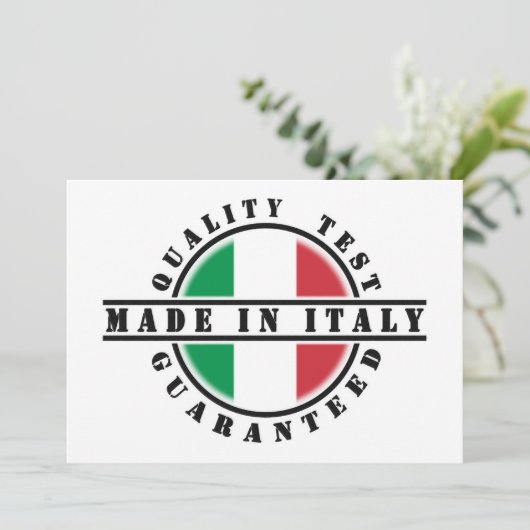 Uitnodigingen in Italië (Staand voorkant)