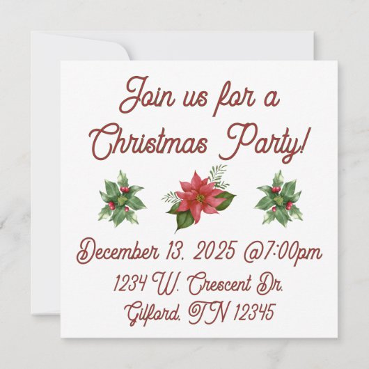 Uitnodigingen - Jezus is de Rede (Achterkant)