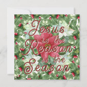 Uitnodigingen - Jezus is de Rede (Voorkant)