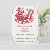 Uitnodigingen Kerstmis 2024 (Staand voorkant)