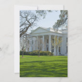 Uitnodigingen met het Witte Huis (Voorkant)