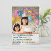 Uitnodigingen met jou of een geliefde (Staand voorkant)