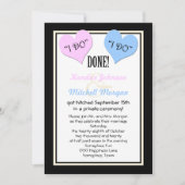 Uitnodigingen na de bruiloftsreceptie -- Ik wil gr (Voorkant)